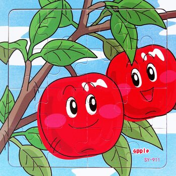 Пазл «Яблока», 16 дет.