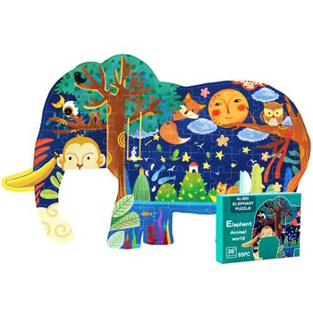 ELEPHANT, пазл детский, 86 дет.