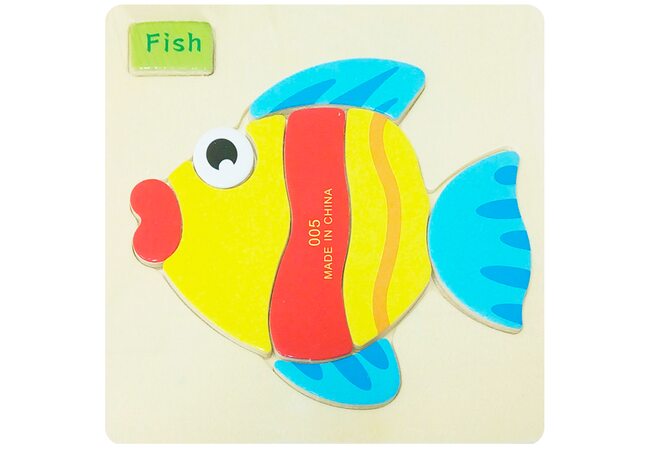 Пазл «Fish» 8 деталей