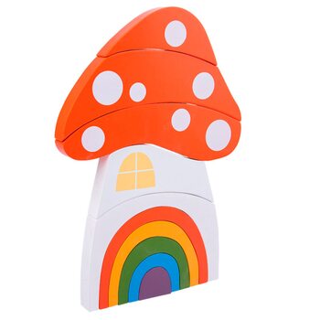 Радужная пирамидка «Грибочек»