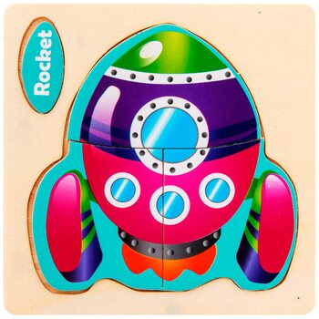 Пазл «Rocket» 3 деталі