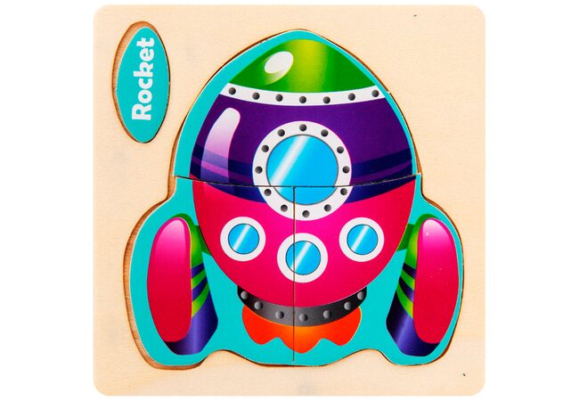 Пазл «Rocket» 3 дет.