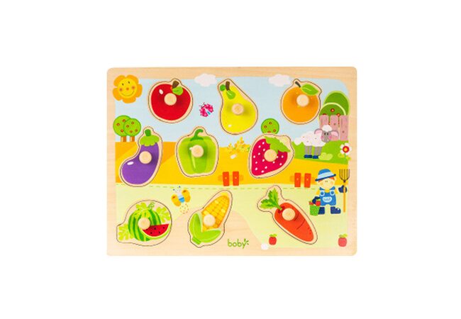 Вкладыши «Фрукты-овощи»