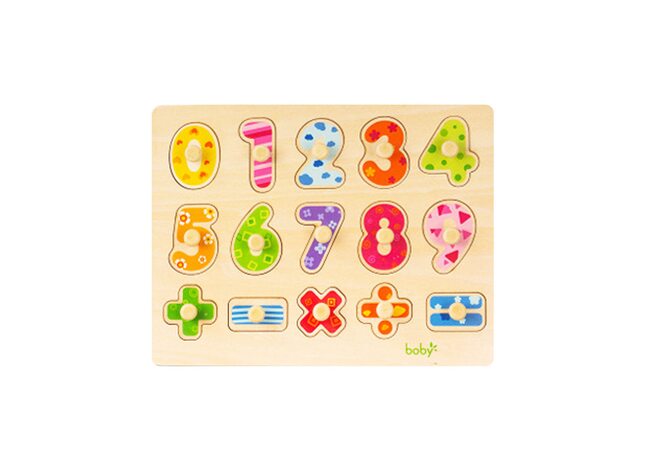 Рамка-вкладыш «Цифры-знаки» от 0 до 9