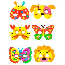 Раскраска «Животные» (маски)