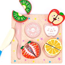 Фрукты разрезные на липучках