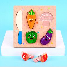 Овощи разрезные на липучке