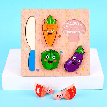 Овочі розрізні на липучці