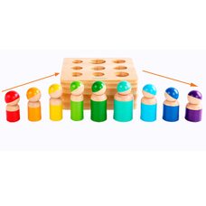 Развивающая игра «Человечки» (больше-меньше)