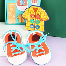 Шнурівка «Сорочка з ґудзиками, черевички»