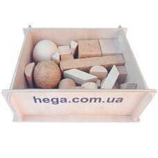 Набор геометрических фигур «Сенсорный». Конструктор.