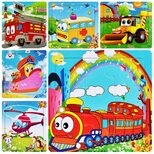 Серия пазлов «Транспорт», 9 дет.