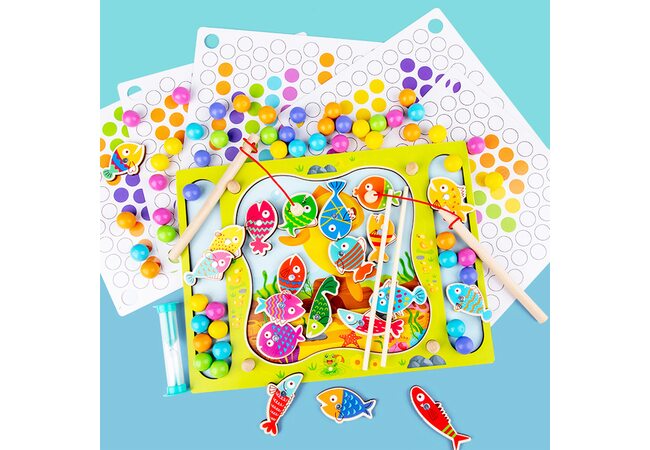 Игра с рыбалкой «Шарики-рыбки»