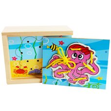 Шнуровка «Морские обитатели»