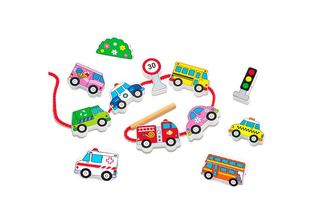 Шнуровка «Автотранспорт» (объемная). 