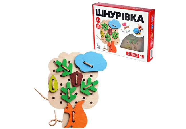 Шнуровка «Деревце», развивающая