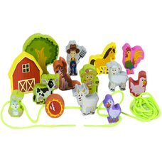 Шнурівка «Ферма» (кольорова, об'ємна).