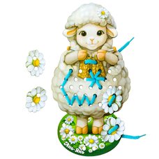 Шнуровка-фигурка «Овечка»