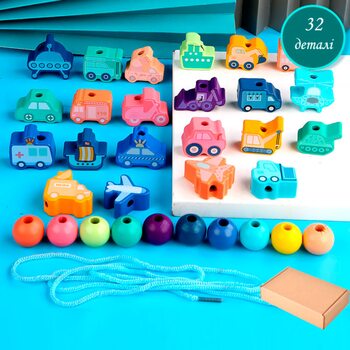 Шнурівка «Транспорт», 32 дет.