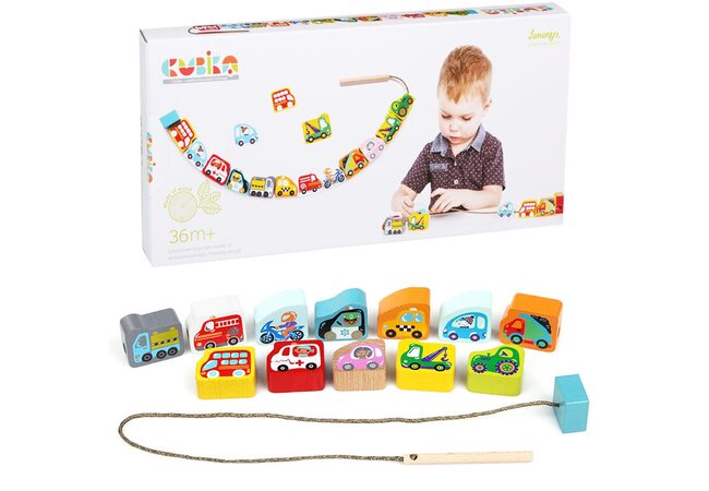 Шнуровка «Виды транспорта» (объемная). 