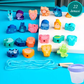 Шнурівка «Тварини», 22 дет.