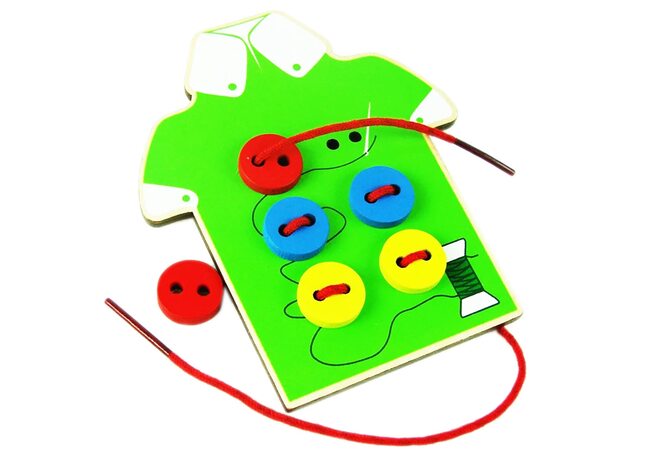 Шнурівка «Пуговки» (зелена)