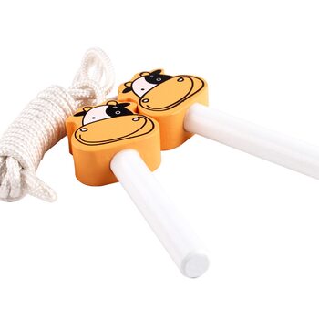 Детская скакалка с животными «Коровка»