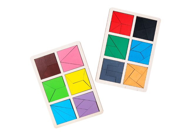 Игра «Сложи квадрат» Никитина - 2 уровень от ТМ «Komarovtoys»