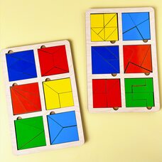 Методика Нікітіних Склади квадрат 2 рівень