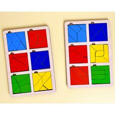 Методика Никитиных Сложи квадрат 3 уровень