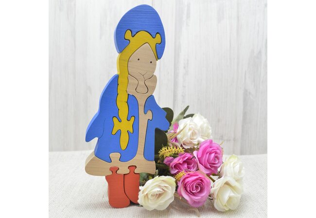 «Снегурочка» 3D пазл, 8 дет.(маленькая)