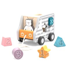 Машина-сортер на верёвочке