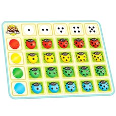 Игра ««Сравни и подбери. Божьи коровки.» (цвет, счет)