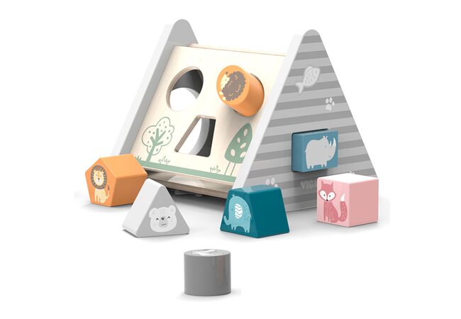 Куб-сортер-шнуровка «Шестеренки»