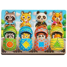 2-х слойный вкладыш «Мама и малыш» (животные)