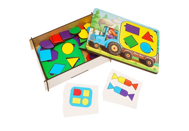 Развивающая игра-сортер «Трактор» 