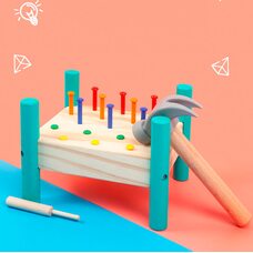 Стучалка «Цветные гвоздики»