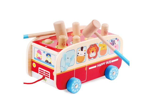 Стукалка-каталка «Автобус»