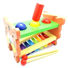 Музыкальная стучалка-шарики «Тигр»