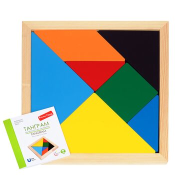 Танграм 30х30 (демонстрационный, магнитный)