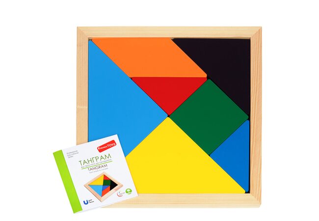 Танграм 30х30 (демонстрационный, магнитный)