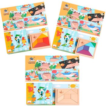 Головоломка «Танграм» для начинающих