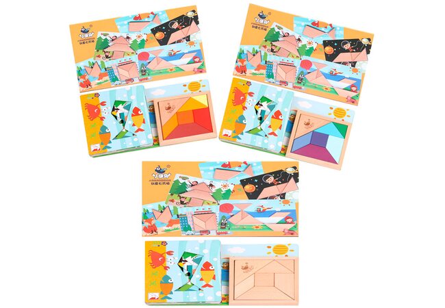 Головоломка «Танграм» для начинающих