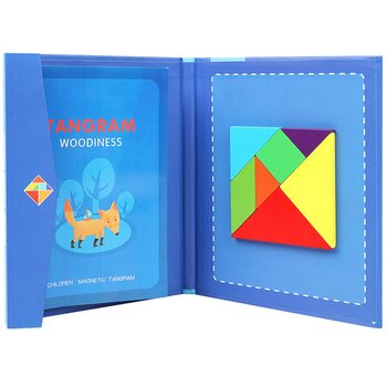 Магнитный танграм в папке (уровень 1)