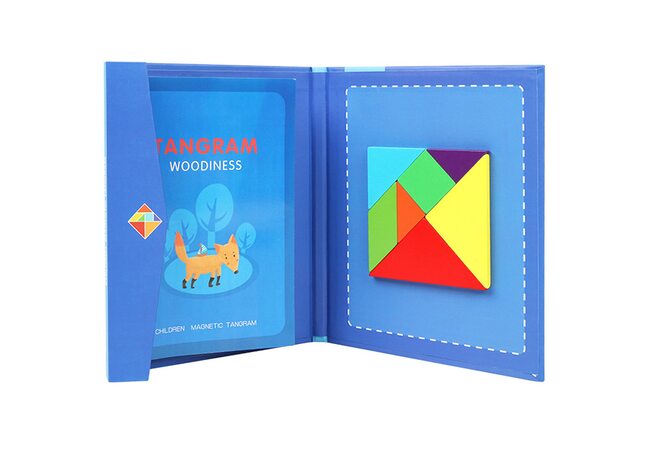 Магнитный танграм в папке (уровень 1)