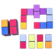 Цветное домино с мягким покрытием от ТМ Розумний Лис