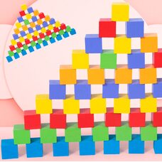 Цветные кубики «Комбинация», 60 шт.