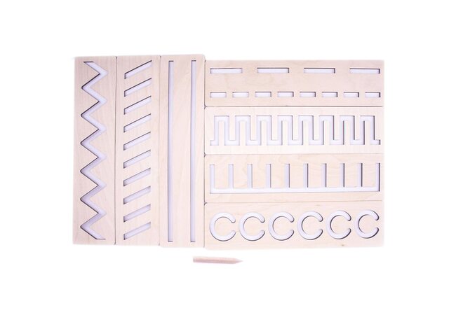 Развивающее пособие «Умные линейки»