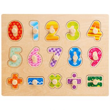 Рамка-вкладыш «Цифры+знаки»