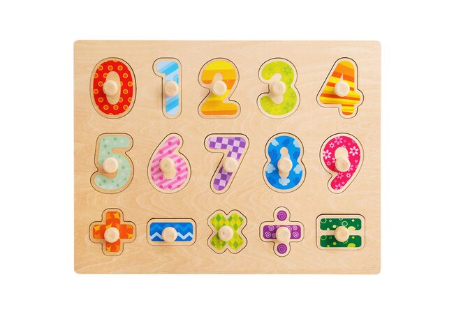 Рамка-вкладыш «Цифры+знаки»